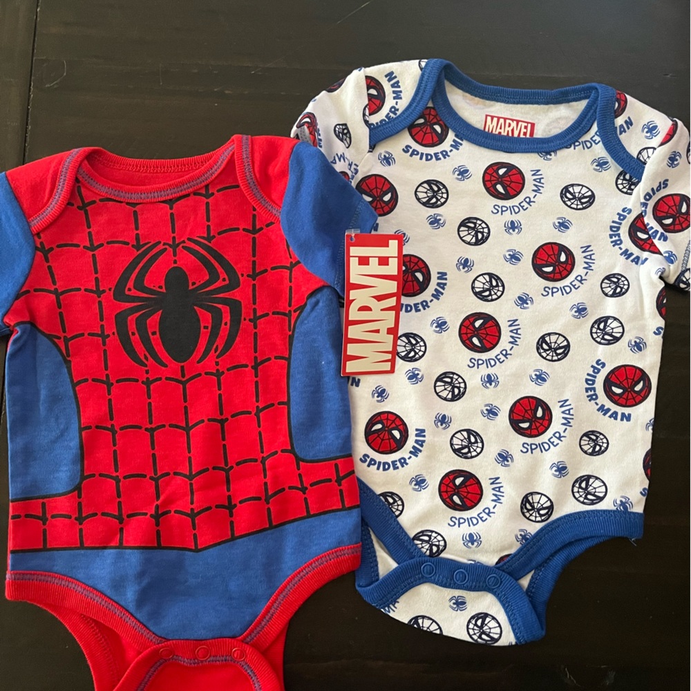 Marvel Spider-Man onesies